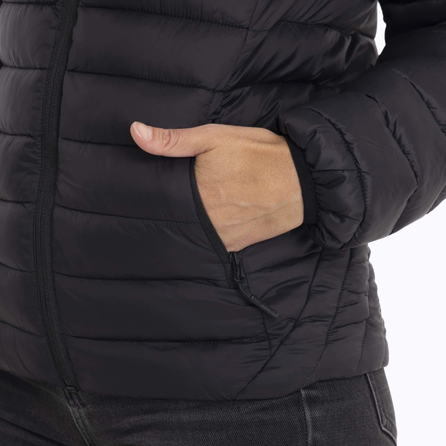 Parka Mujer Iditarod Negro Merrell-5