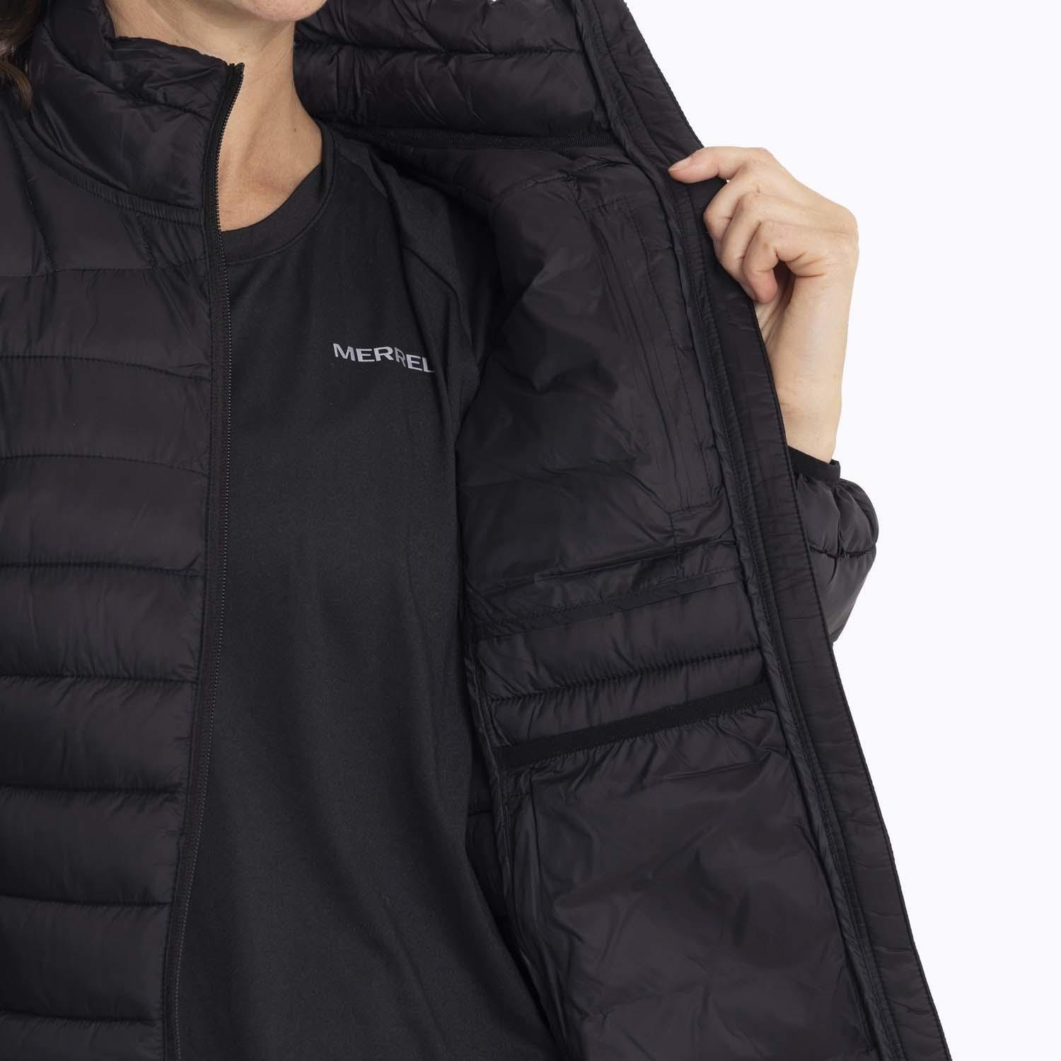 Parka Mujer Iditarod Negro Merrell-6