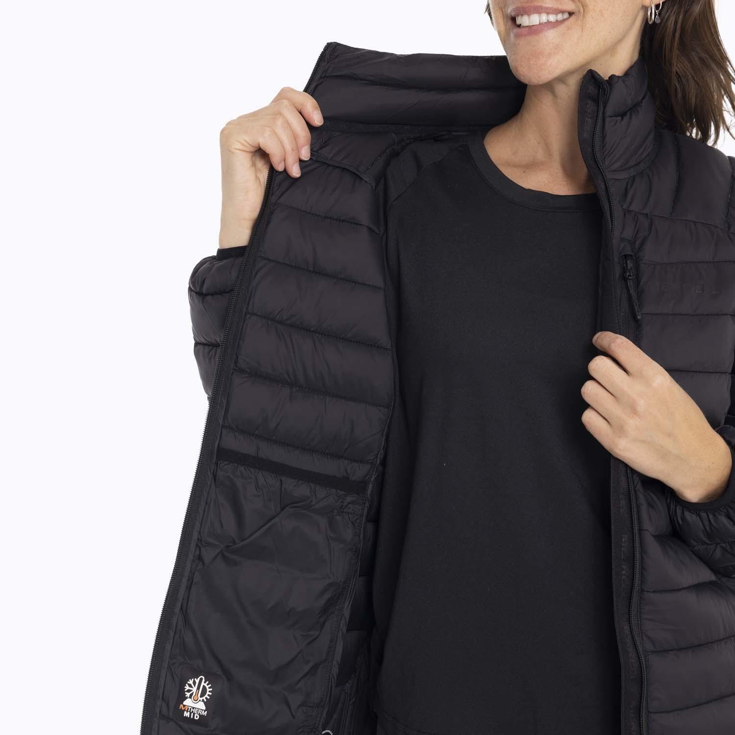 Parka Mujer Iditarod Negro Merrell-7
