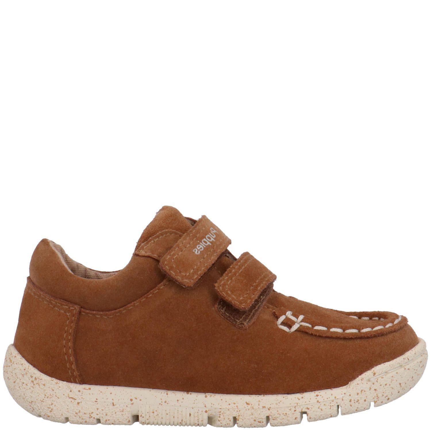 Zapato Cuero Niño Navajo Jr Marrón-1