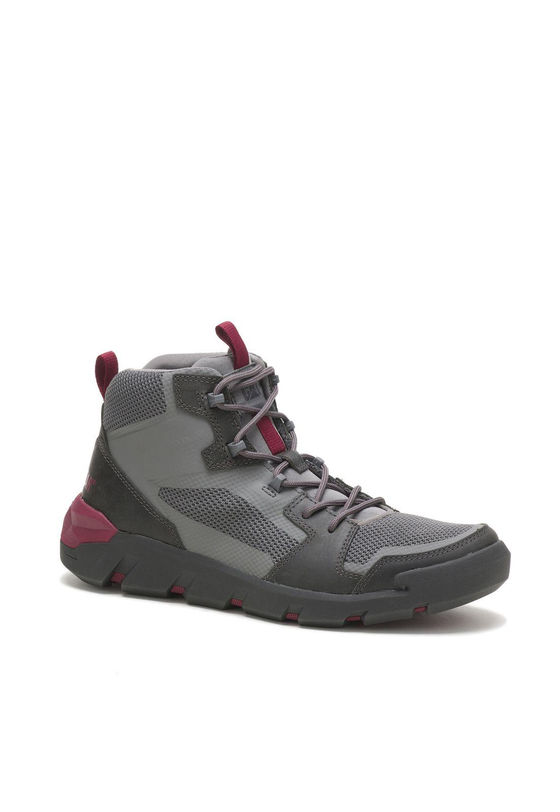 Zapatilla C/Cana Cuero Hombre Crail Base Mid Gris-0