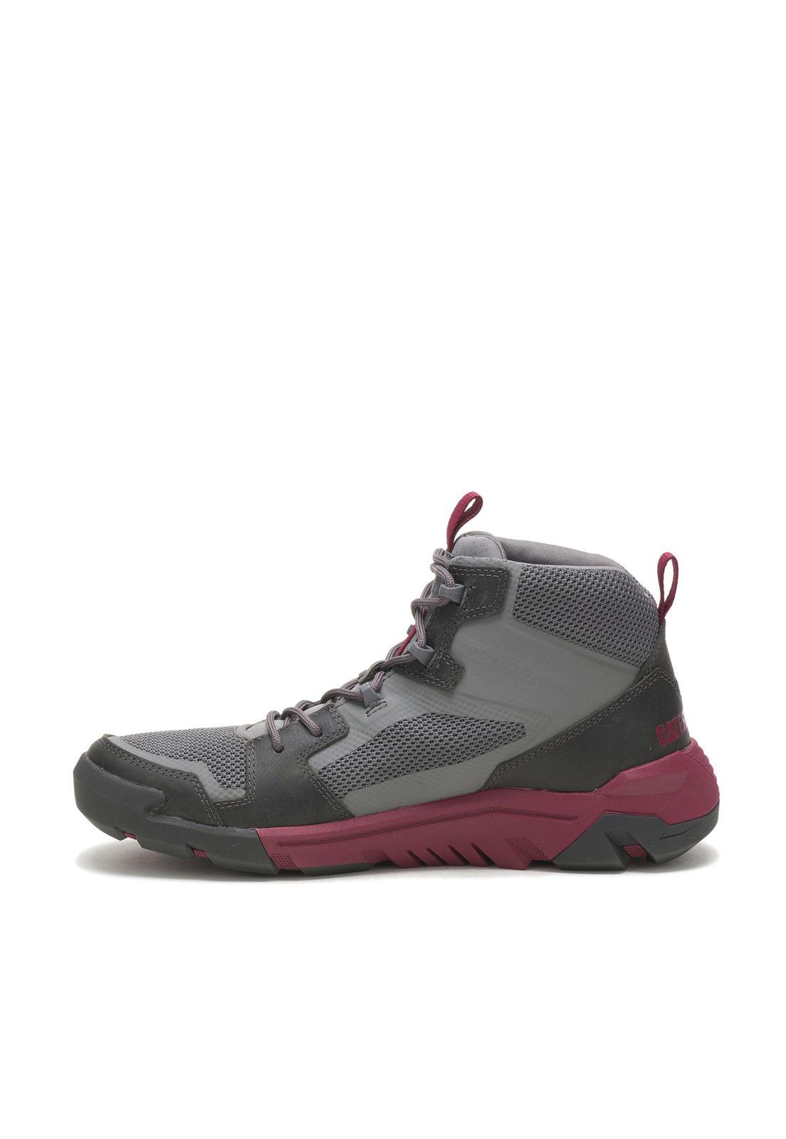 Zapatilla C/Cana Cuero Hombre Crail Base Mid Gris-2