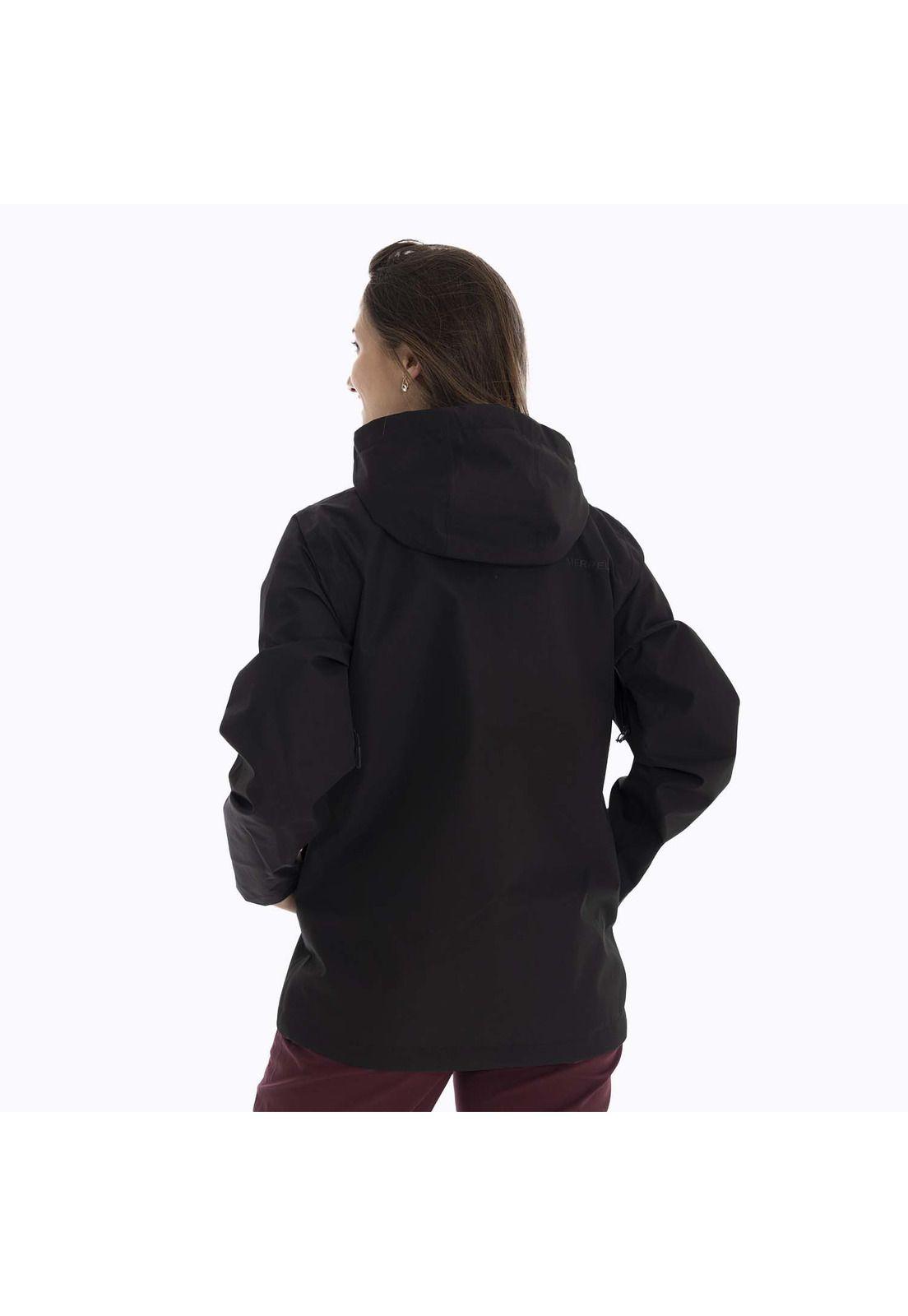Impermeable Mujer Minnesota Negro Merrell-1