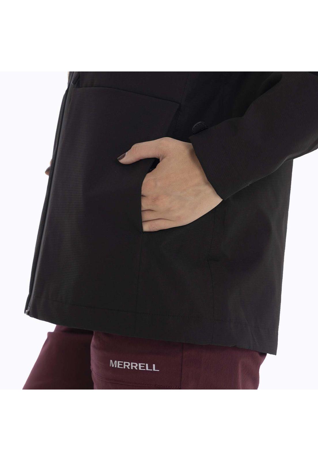 Impermeable Mujer Minnesota Negro Merrell-3