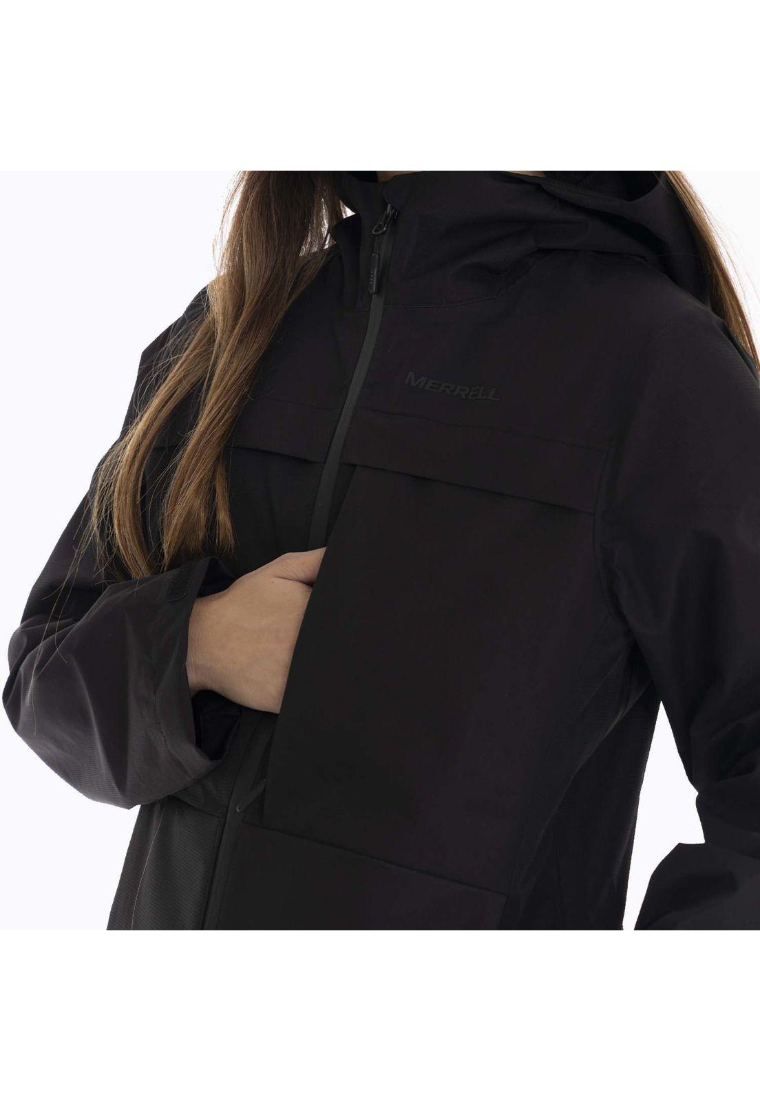 Impermeable Mujer Minnesota Negro Merrell-4