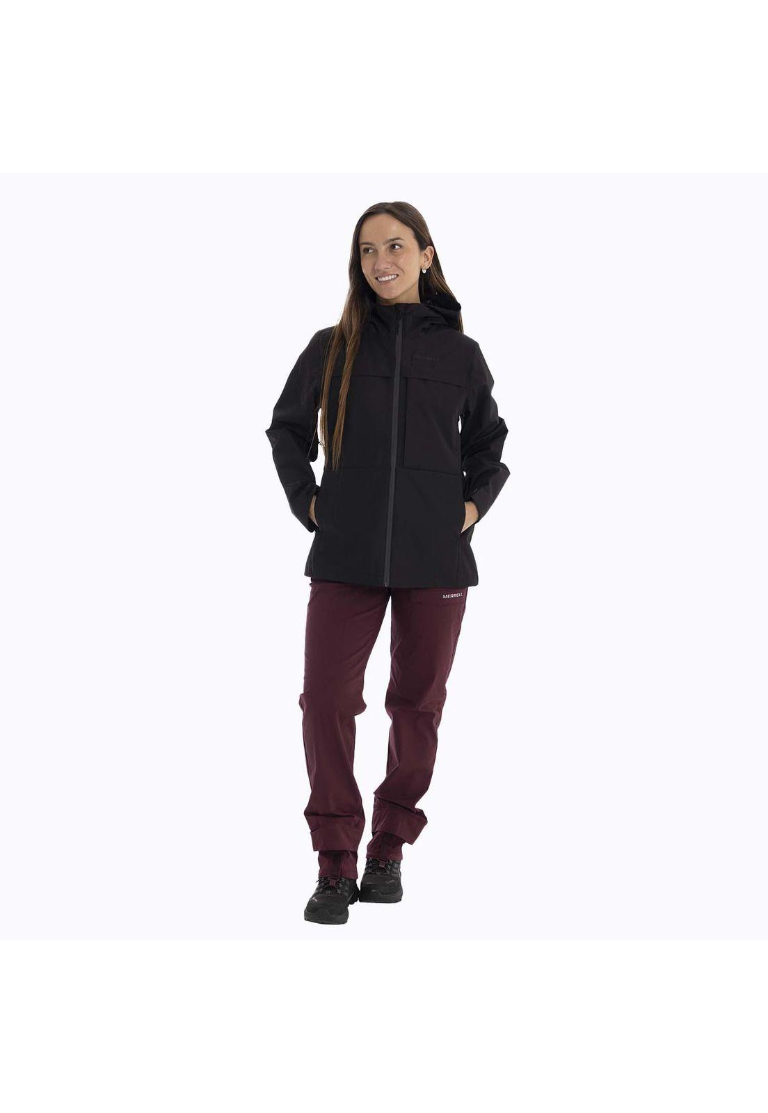 Impermeable Mujer Minnesota Negro Merrell-8