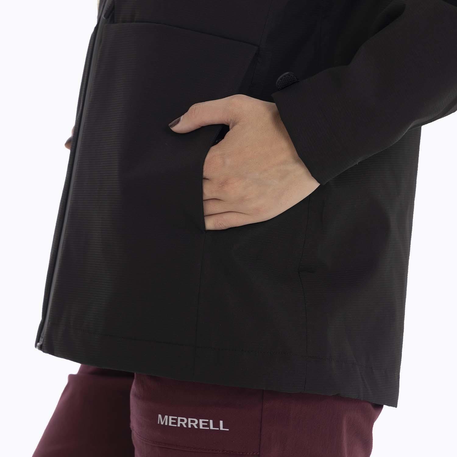 Impermeable Mujer Minnesota Negro Merrell-3