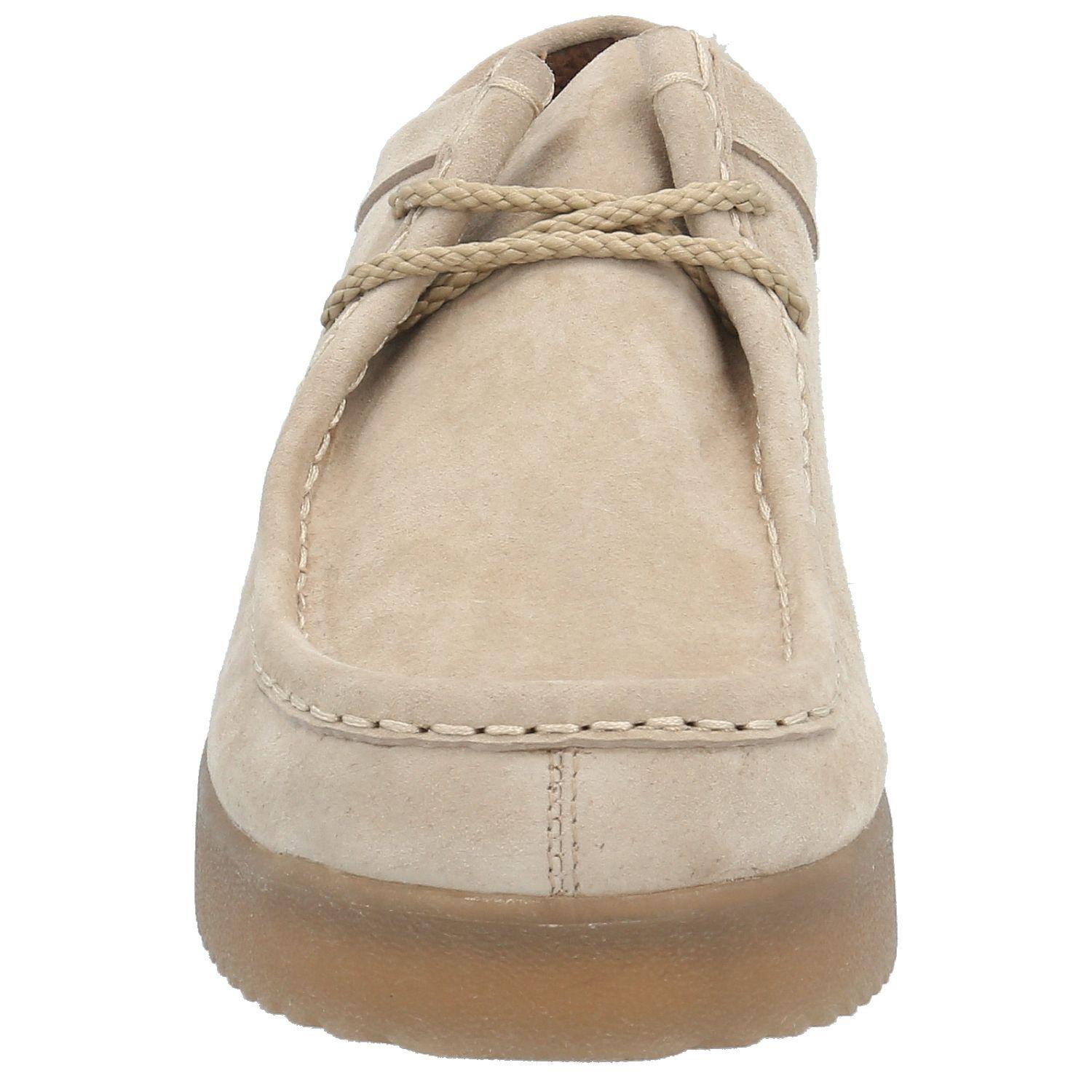 Zapato Cuero Mujer Navajo Taupe-3