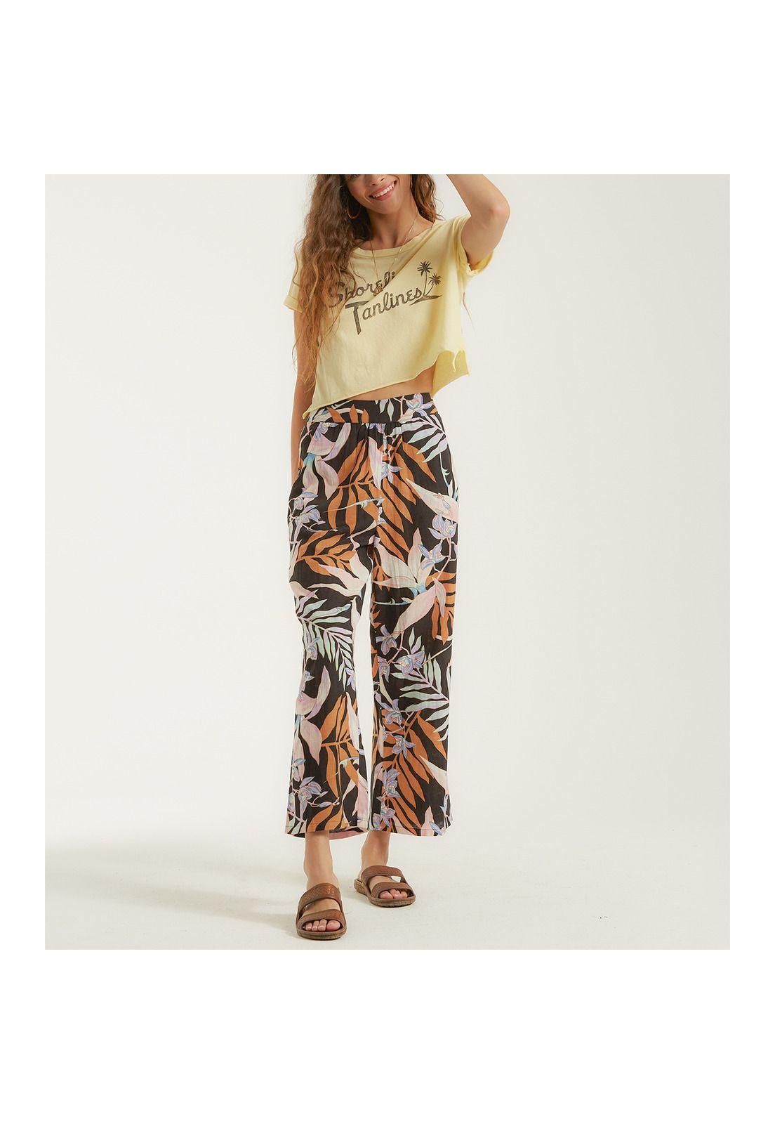 Pantalon  Cut It Multicolor Mujer-0