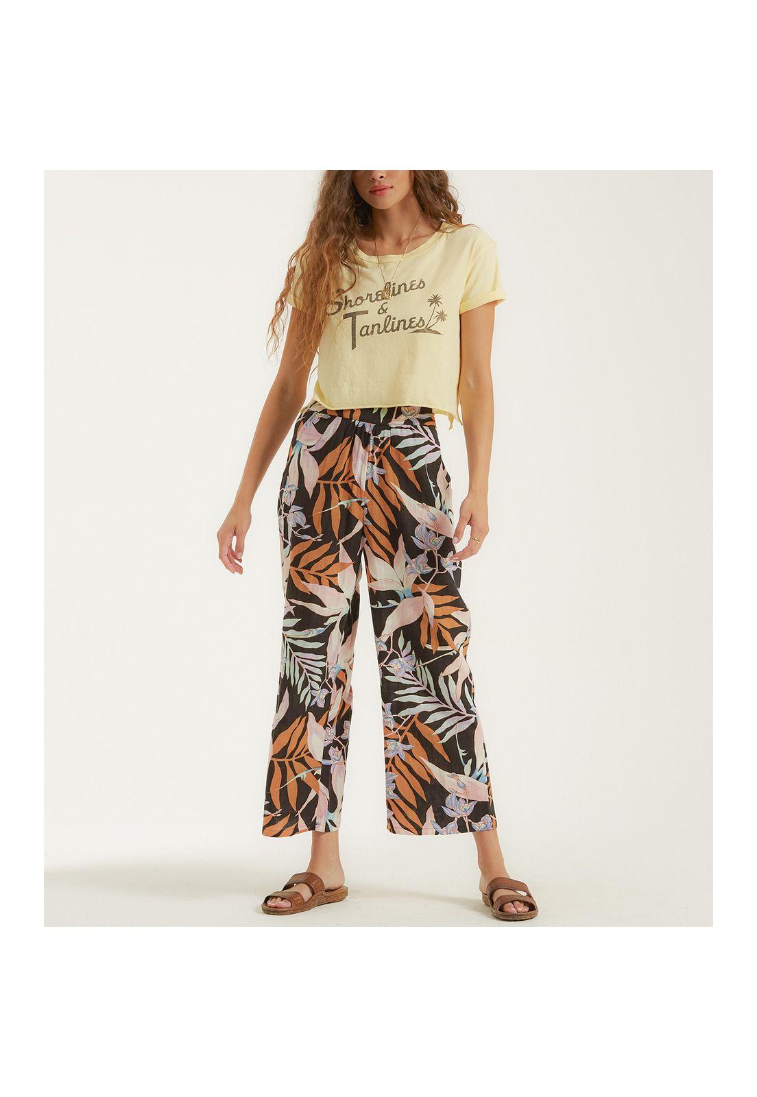Pantalon  Cut It Multicolor Mujer-1
