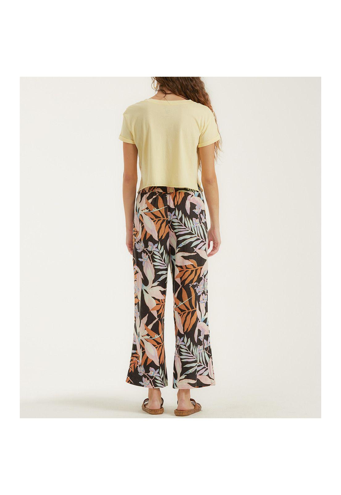Pantalon  Cut It Multicolor Mujer-2