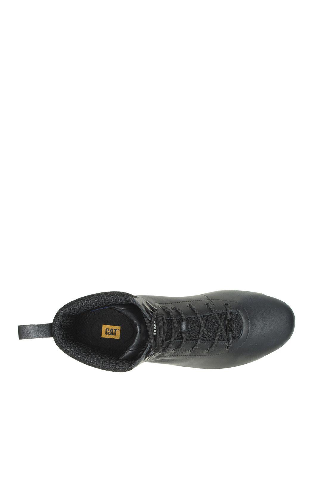 Botin Cuero Mujer Gig Mid Negro-5