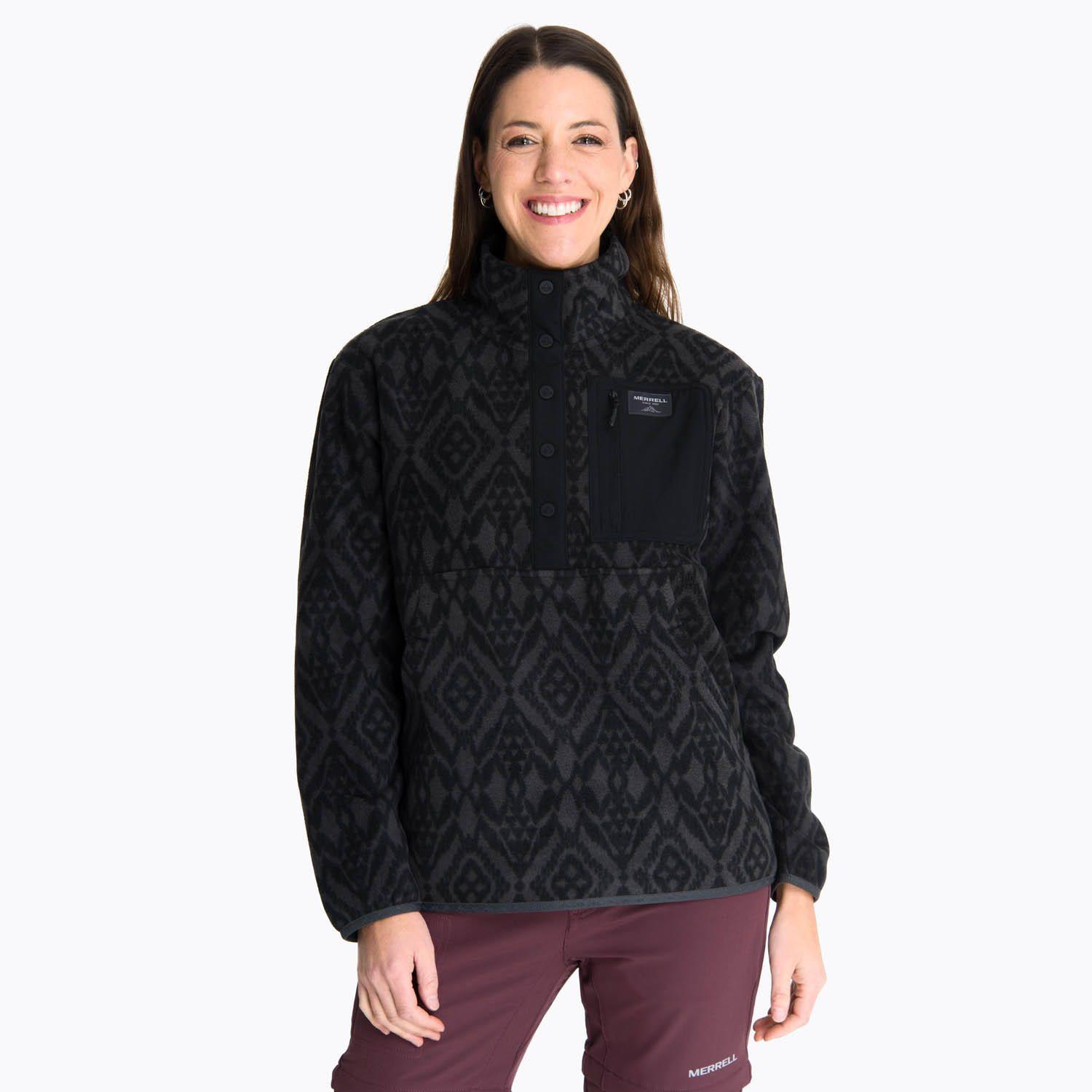 Polar Mujer Microfleece Paikea Negro -0