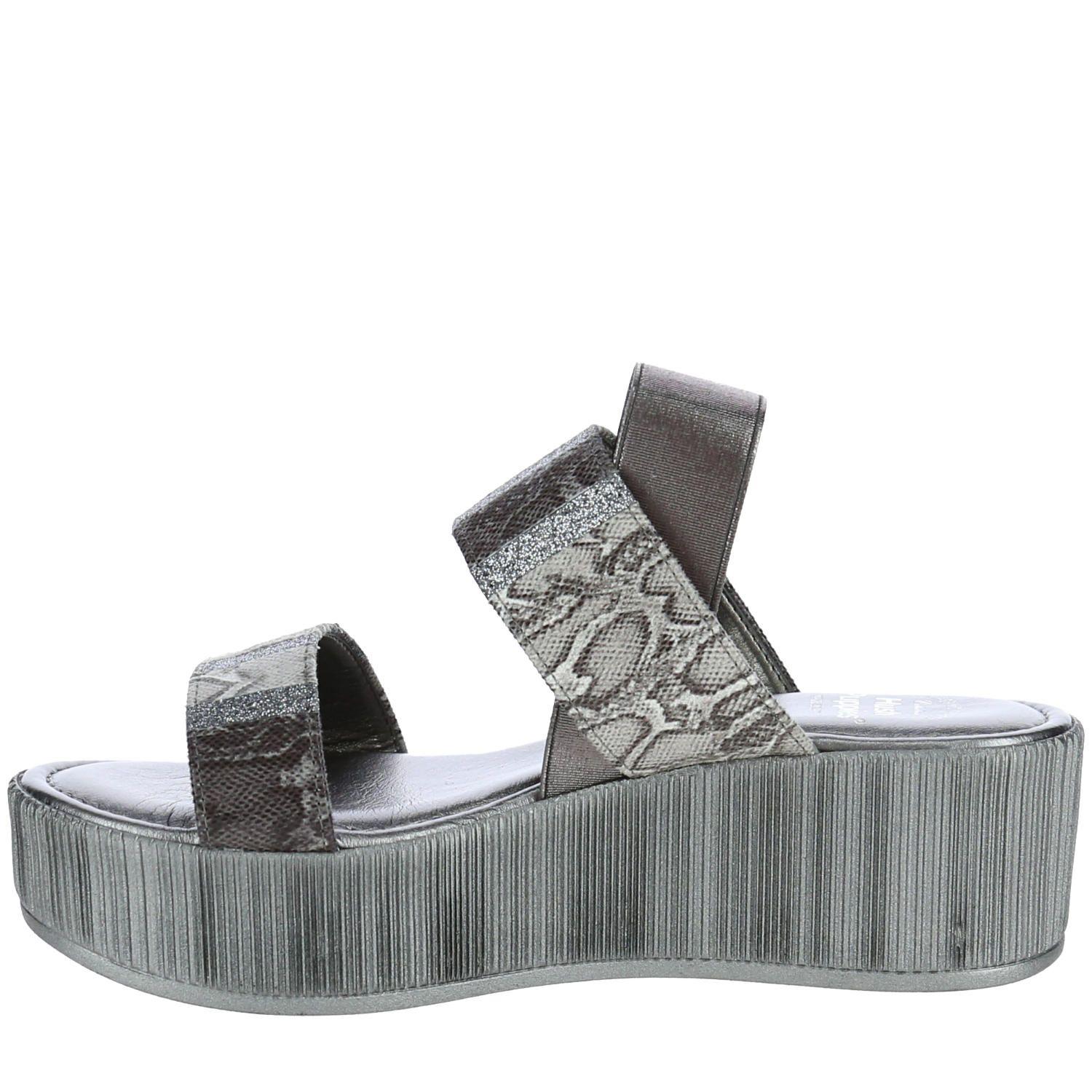 Sandalia Mujer Mandria Plateado-3