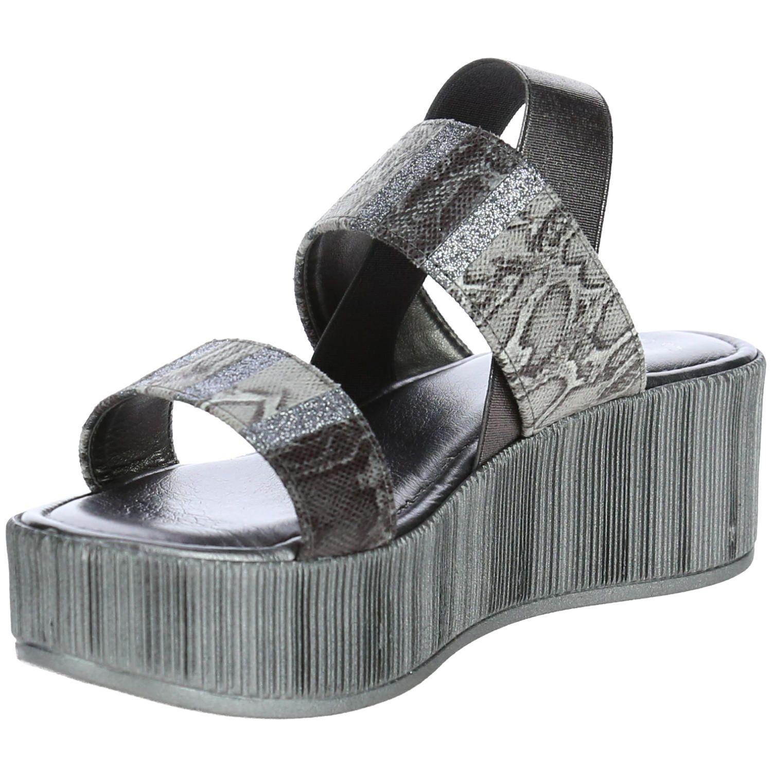 Sandalia Mujer Mandria Plateado-4