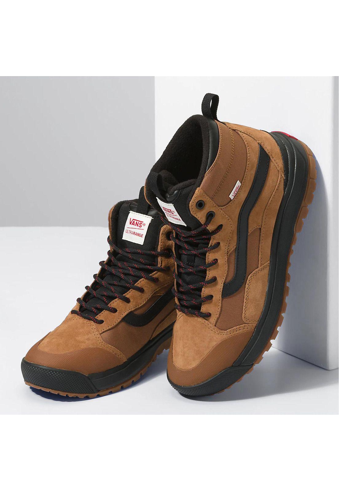 Zapatilla Caña Ua Ultrarange Exo Hi Café Unisex-3