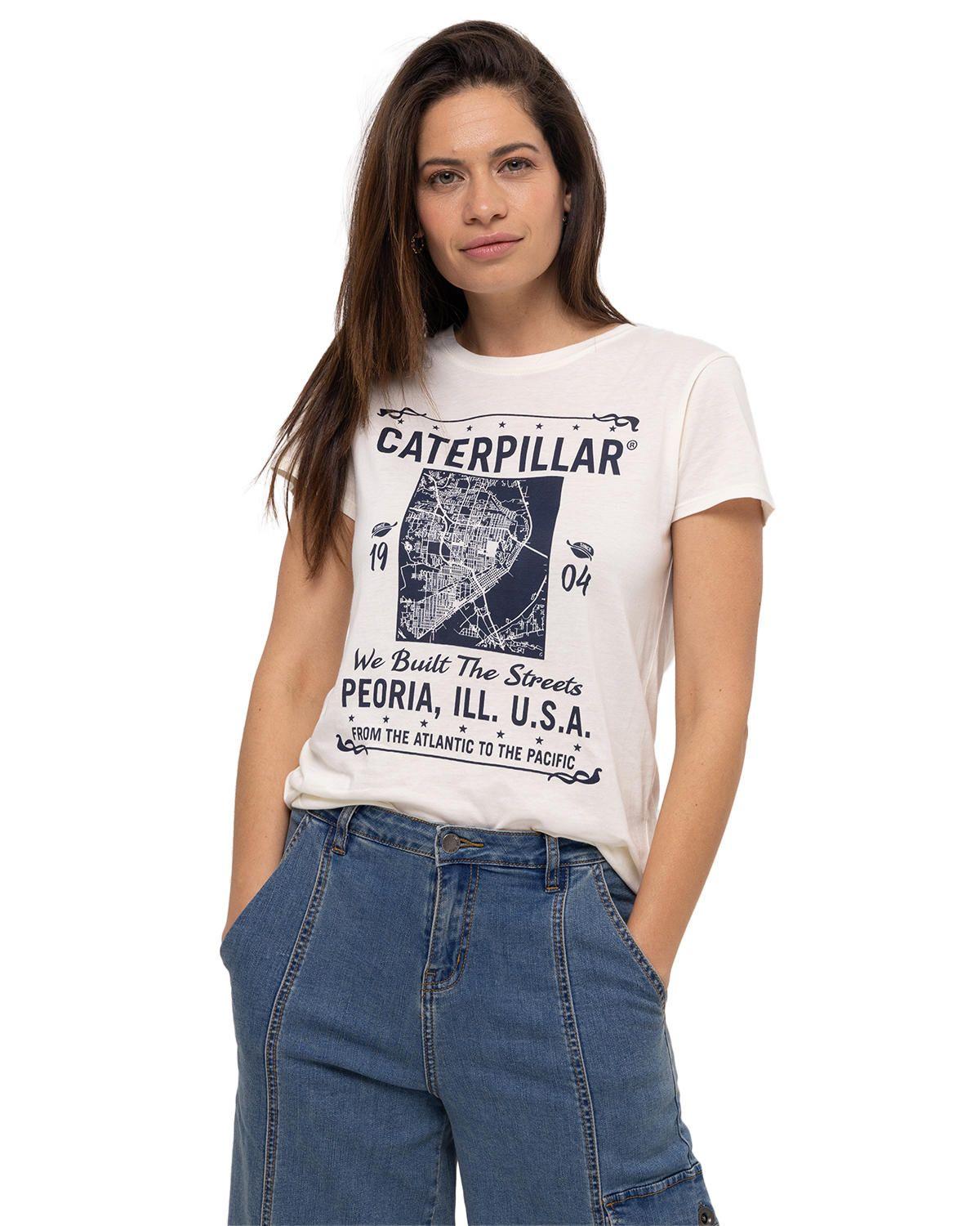 Polera M/C W We Built The Stree Blanco Mujer-0