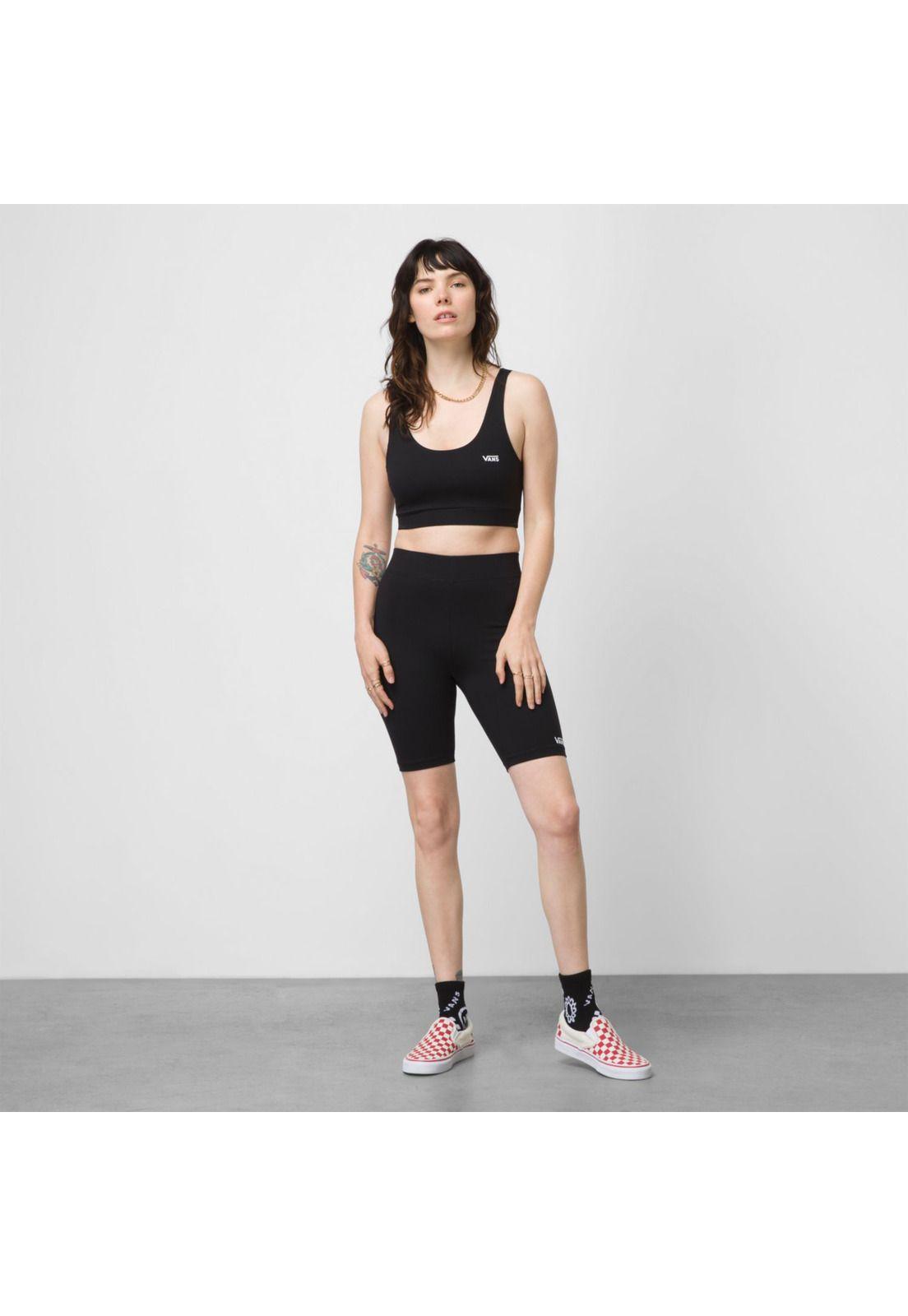 Short Wm Flying V Legging Negro Mujer-0