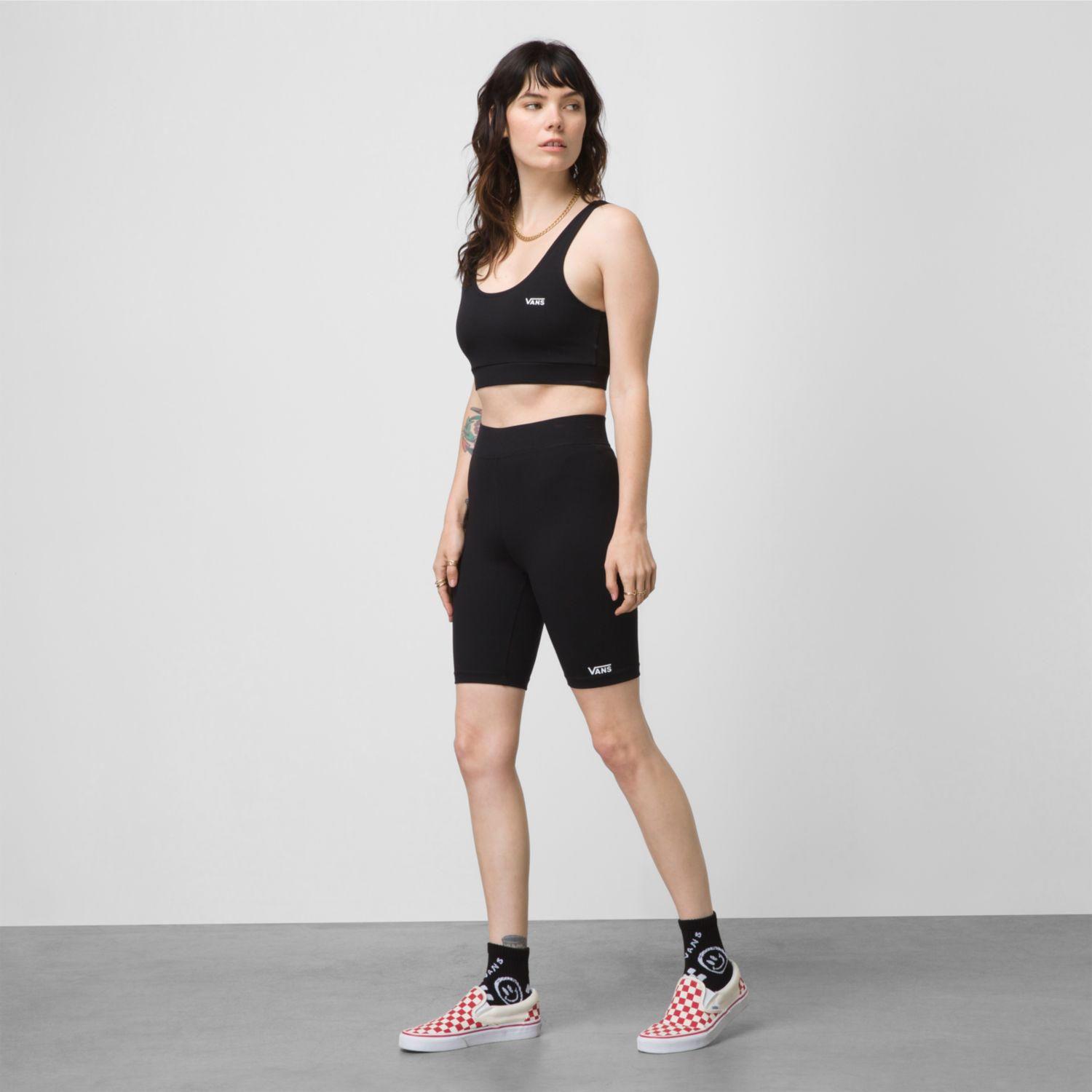 Short Wm Flying V Legging Negro Mujer-1
