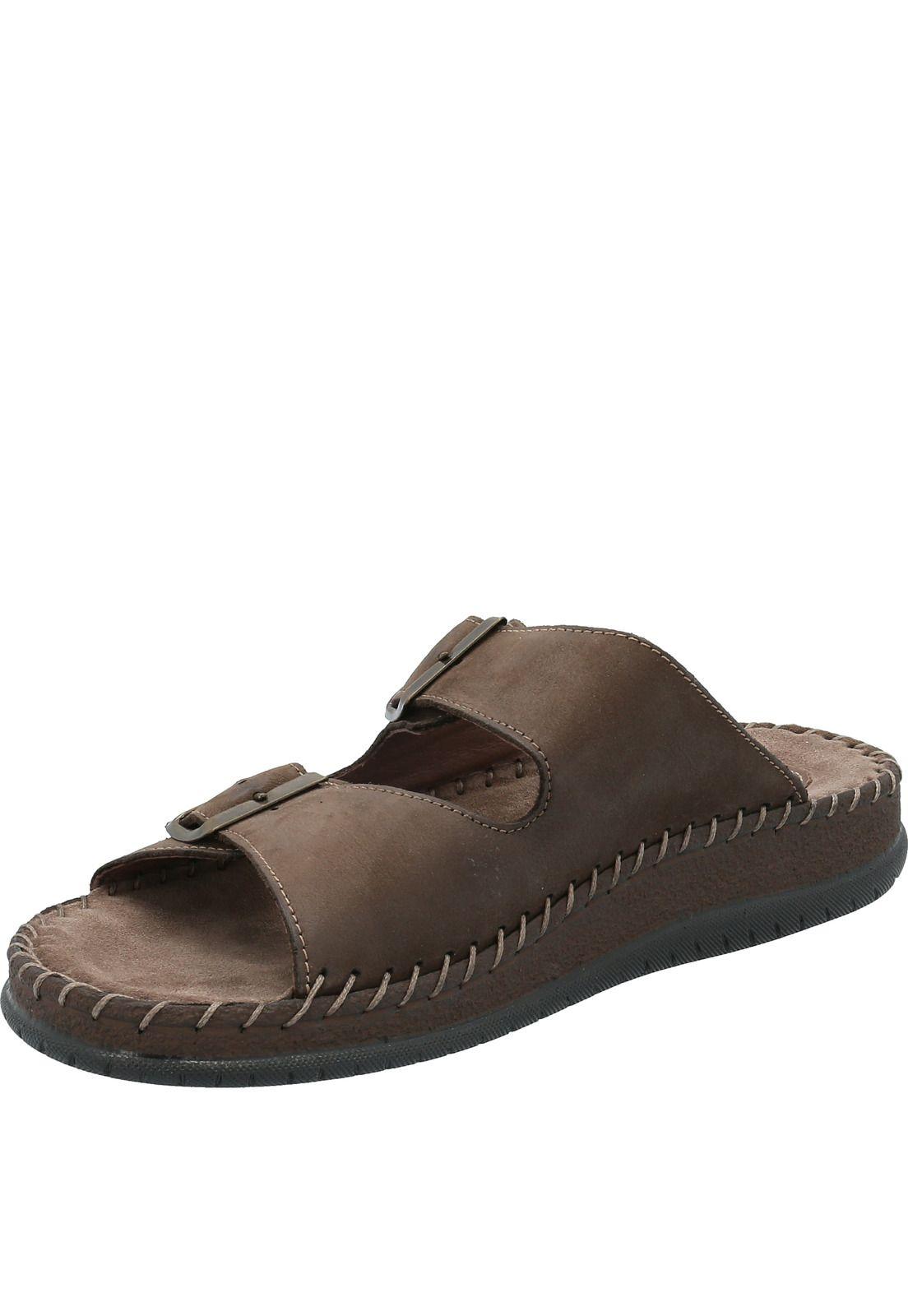 Sandalia Cuero Hombre Umbe Café-3