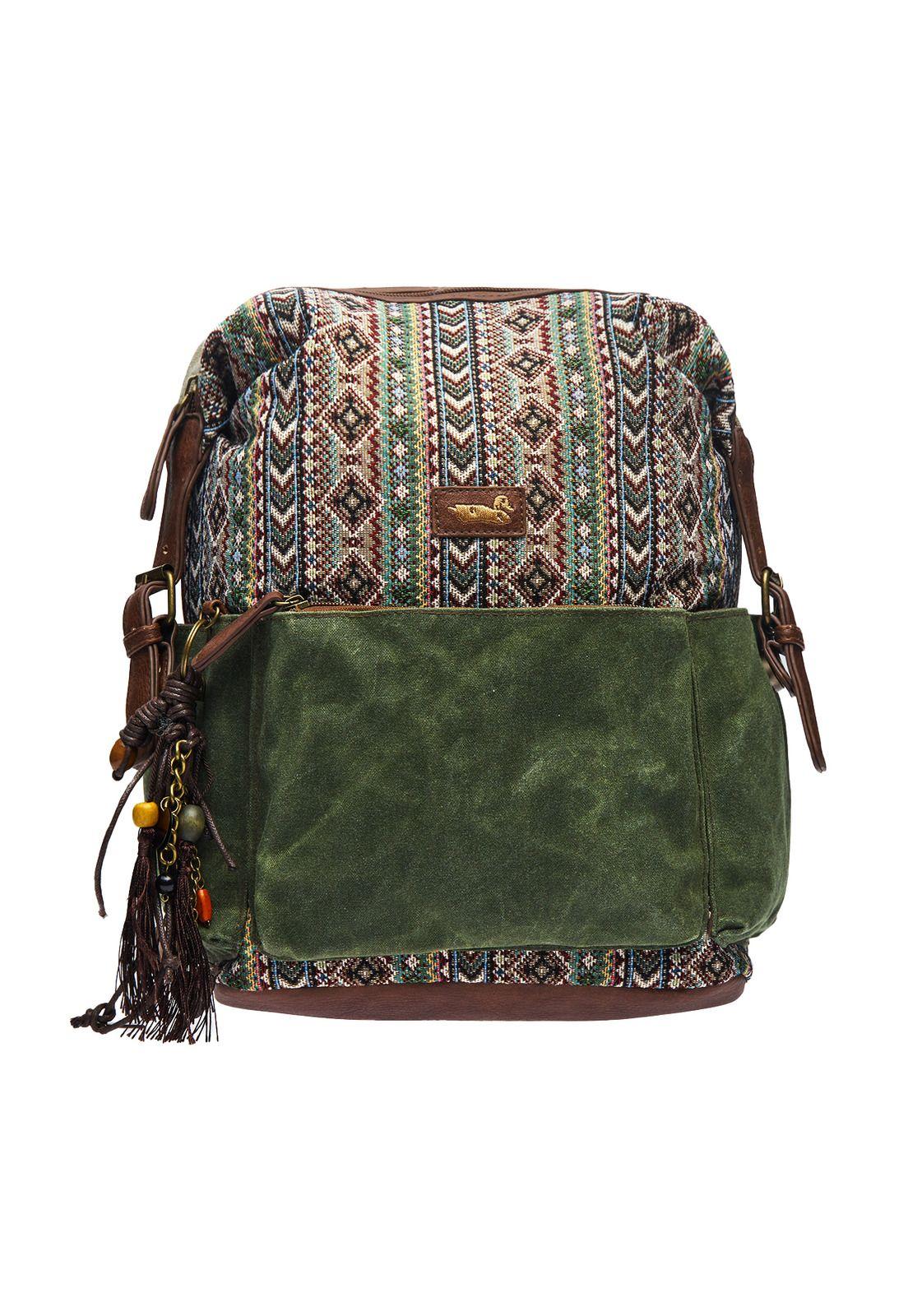 Mochila Mujer Viena Back Verde-0