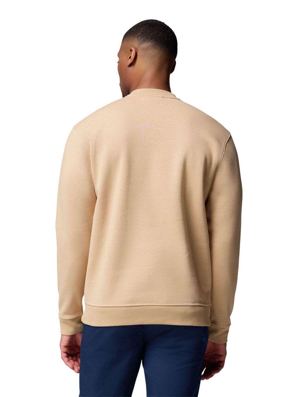 Polerón Hombre Meridian Creek Crew Beige-4