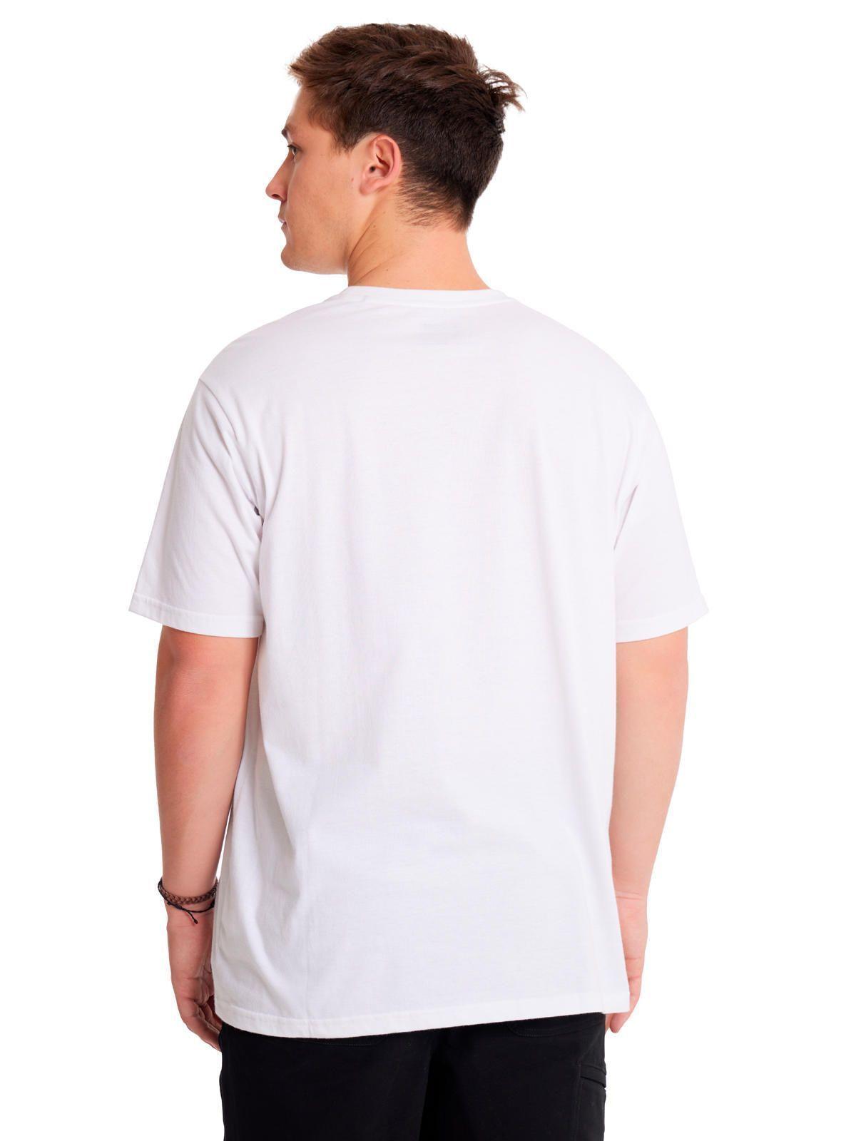 Polera Manga Corta Hombre Reflective Cat LogoBlanco-4