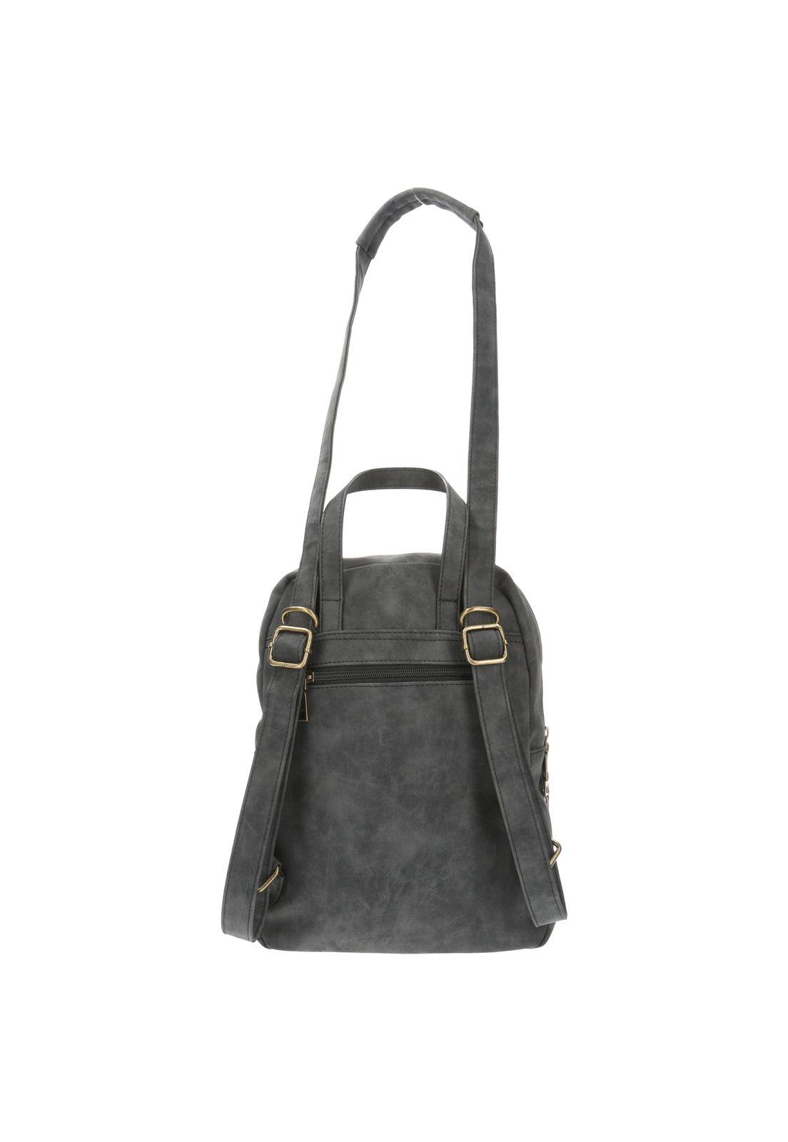 Mochila Convertible Mujer Lisboa Backbag Negro-3