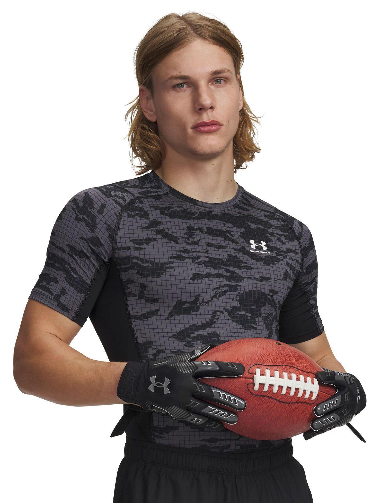 Primera Capa Superior Hombre Heatgear Printed Ss Negro-0