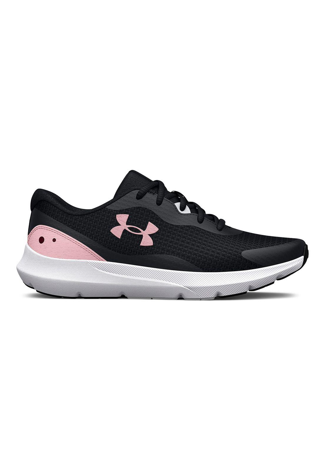Zapatilla Mujer Ua W Surge 3 Negro-0