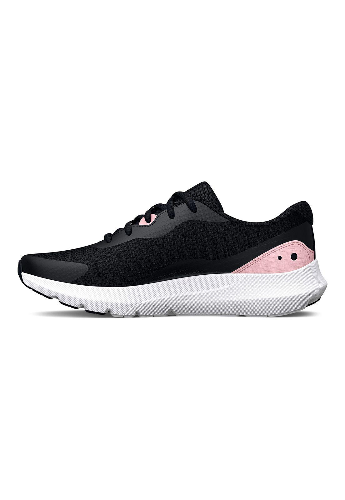 Zapatilla Mujer Ua W Surge 3 Negro-1