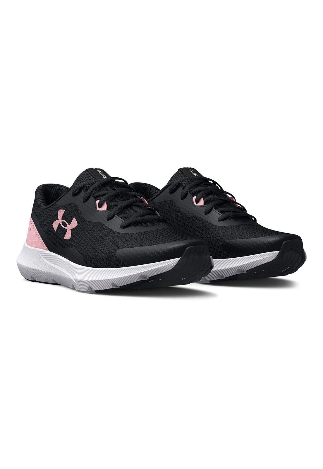 Zapatilla Mujer Ua W Surge 3 Negro-4