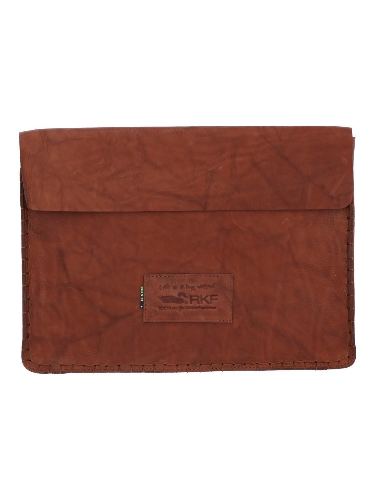 Maletín Cuero Unisex Aq Lauda Sleeve Café-0