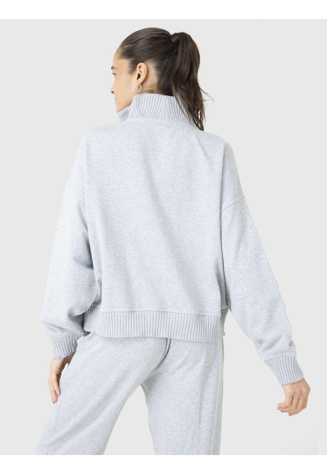 Polerón Mujer Lia Gris-3