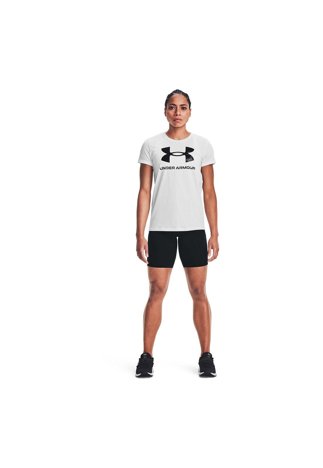 Polera Mujer Live Sportstyle Grap Blanco-5
