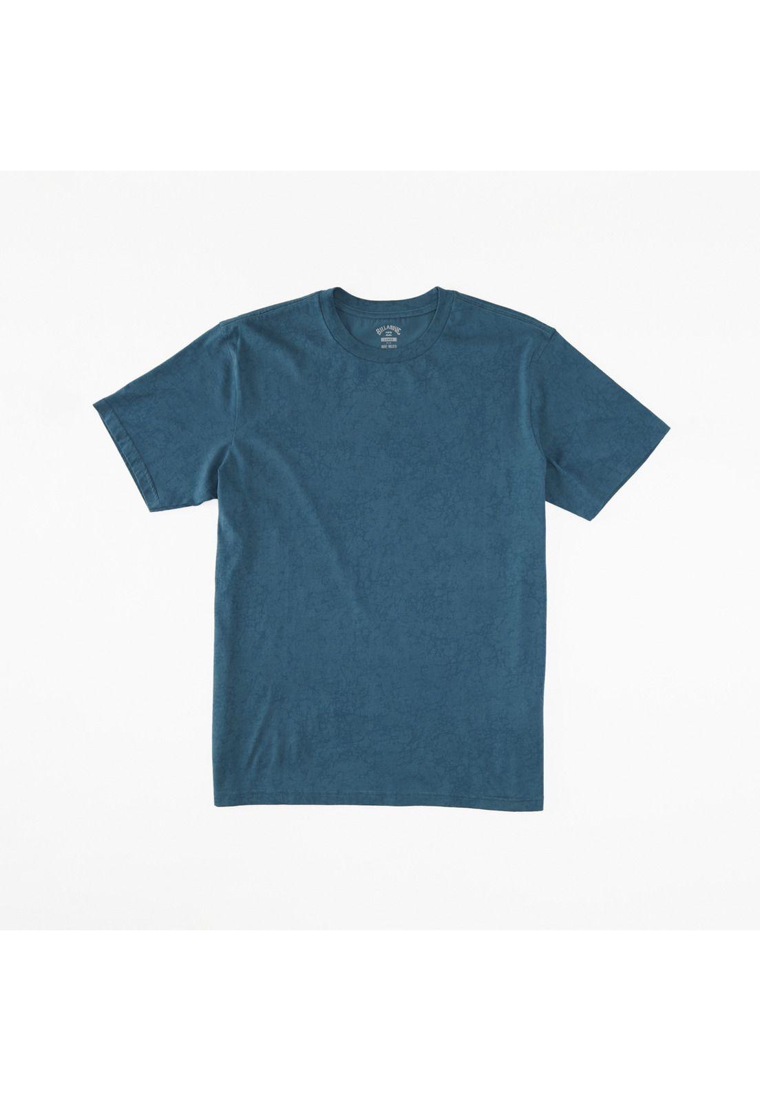 Polera M/C Hombre Essential Wash M Azul-5