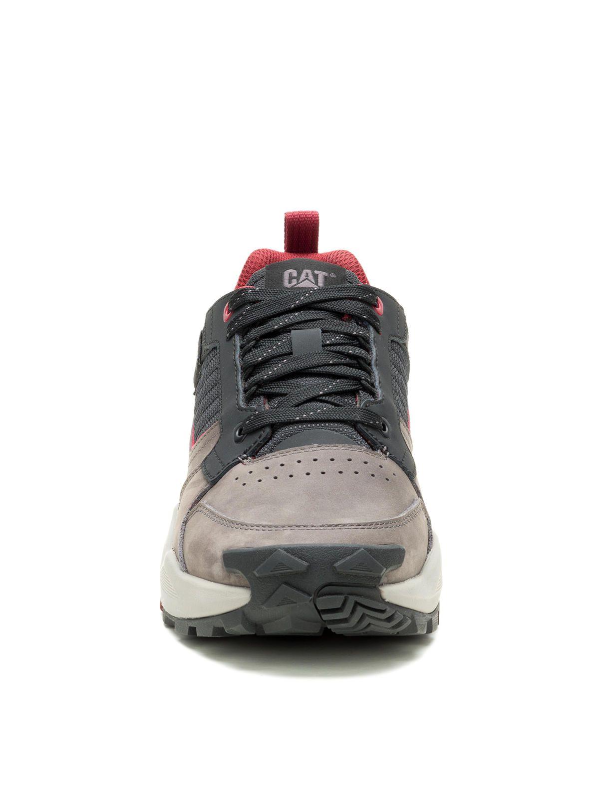 Zapatilla Cuero Hombre Grapple Leather Gris-4