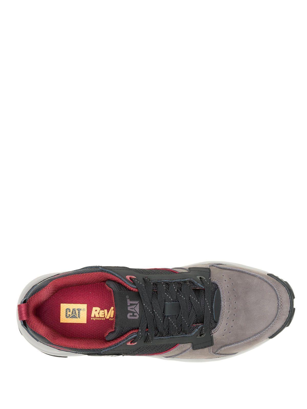 Zapatilla Cuero Hombre Grapple Leather Gris-6
