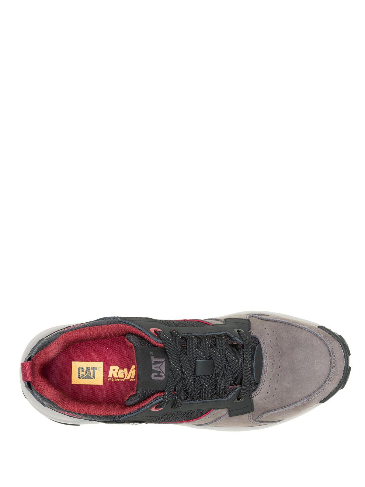 Zapatilla Cuero Hombre Grapple Leather Gris-6