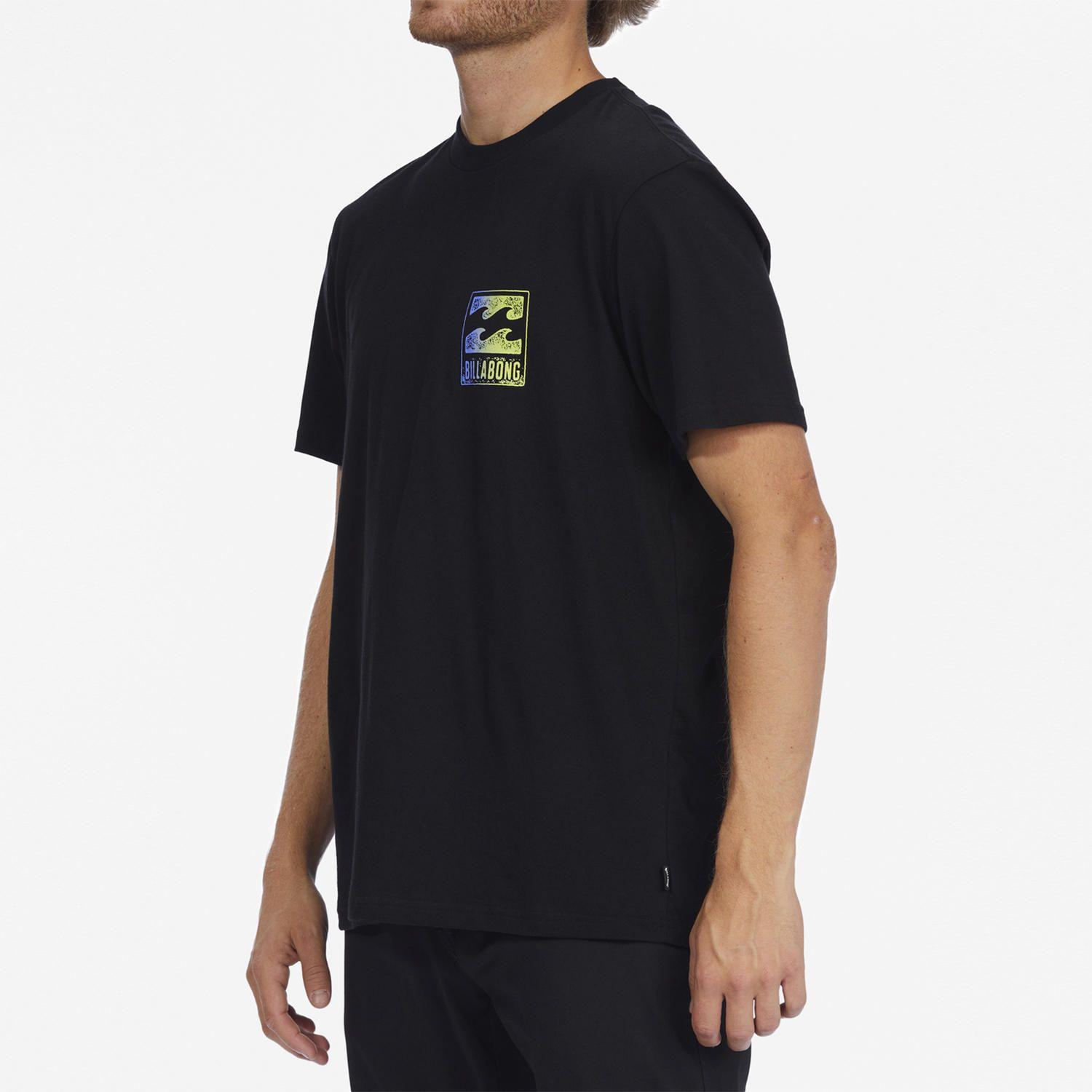 Polera M/C Hombre Crayon Wave M Tees Negro-2