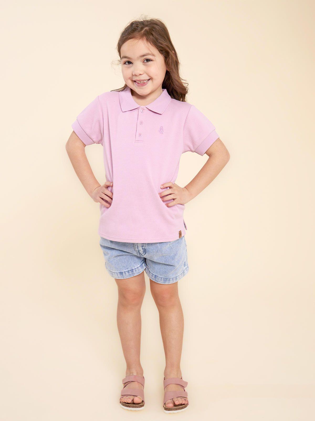 Polera Niña Springboks Rosado-1