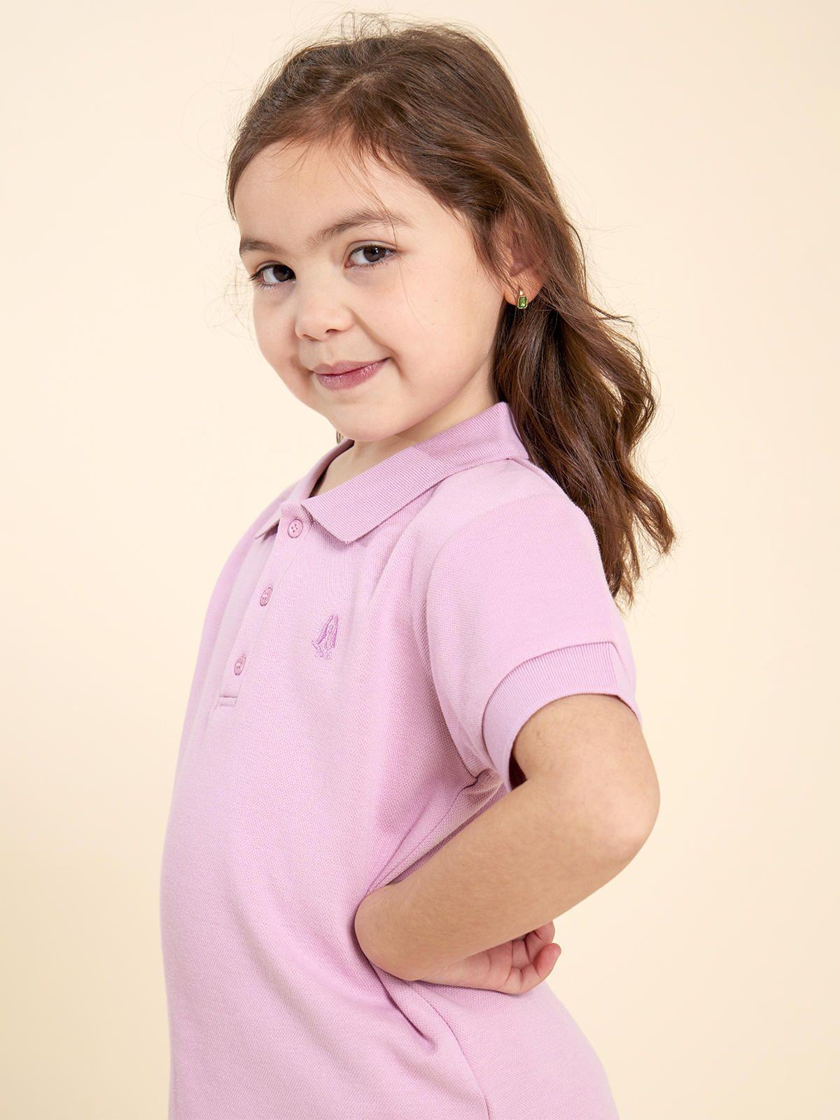 Polera Niña Springboks Rosado-4