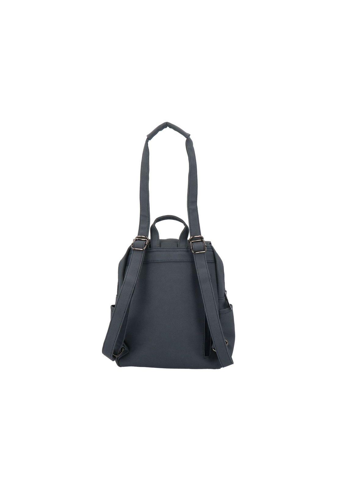 Cartera Mochila Convertible Berta Casual Denim-3