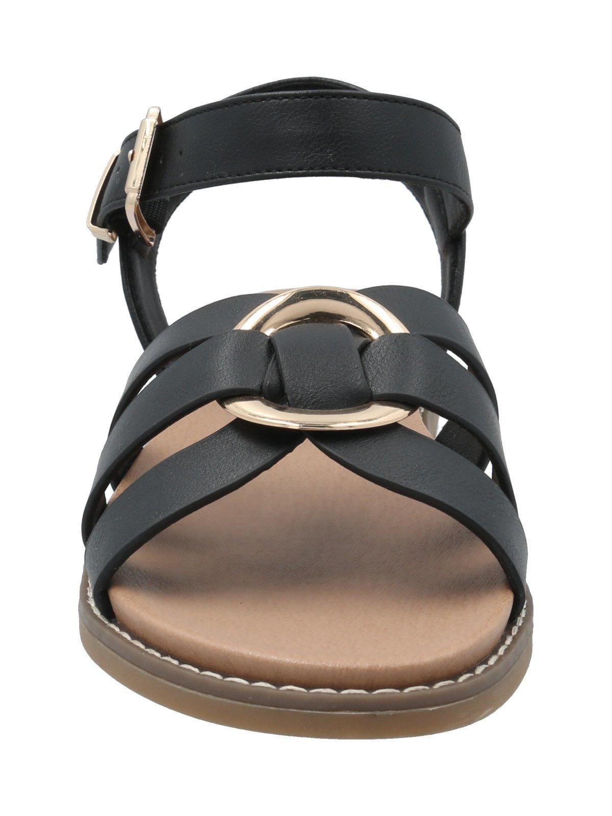 Sandalia Mujer Yona Negro-3