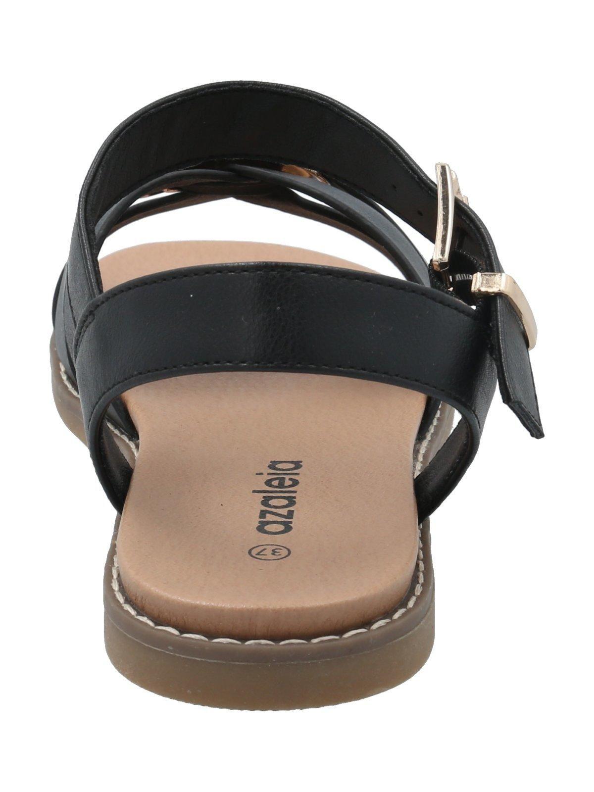 Sandalia Mujer Yona Negro-6