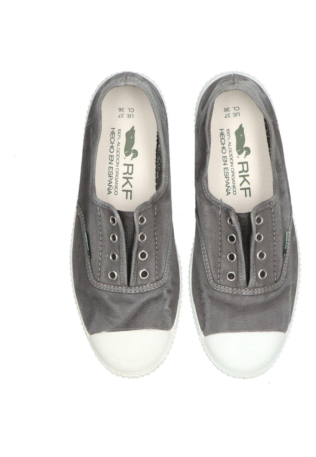 Zapatilla Mujer Greece Gris Claro-8