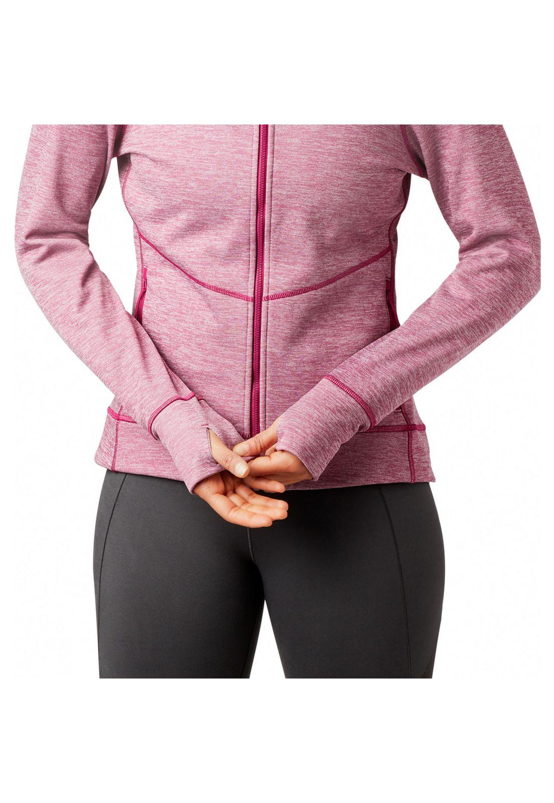 Polerón Mujer Norse Peak Full Zip Lila-3