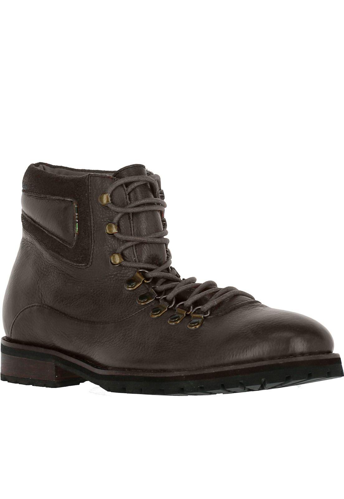 Botin Cuero Creek Grafito Hombre-0