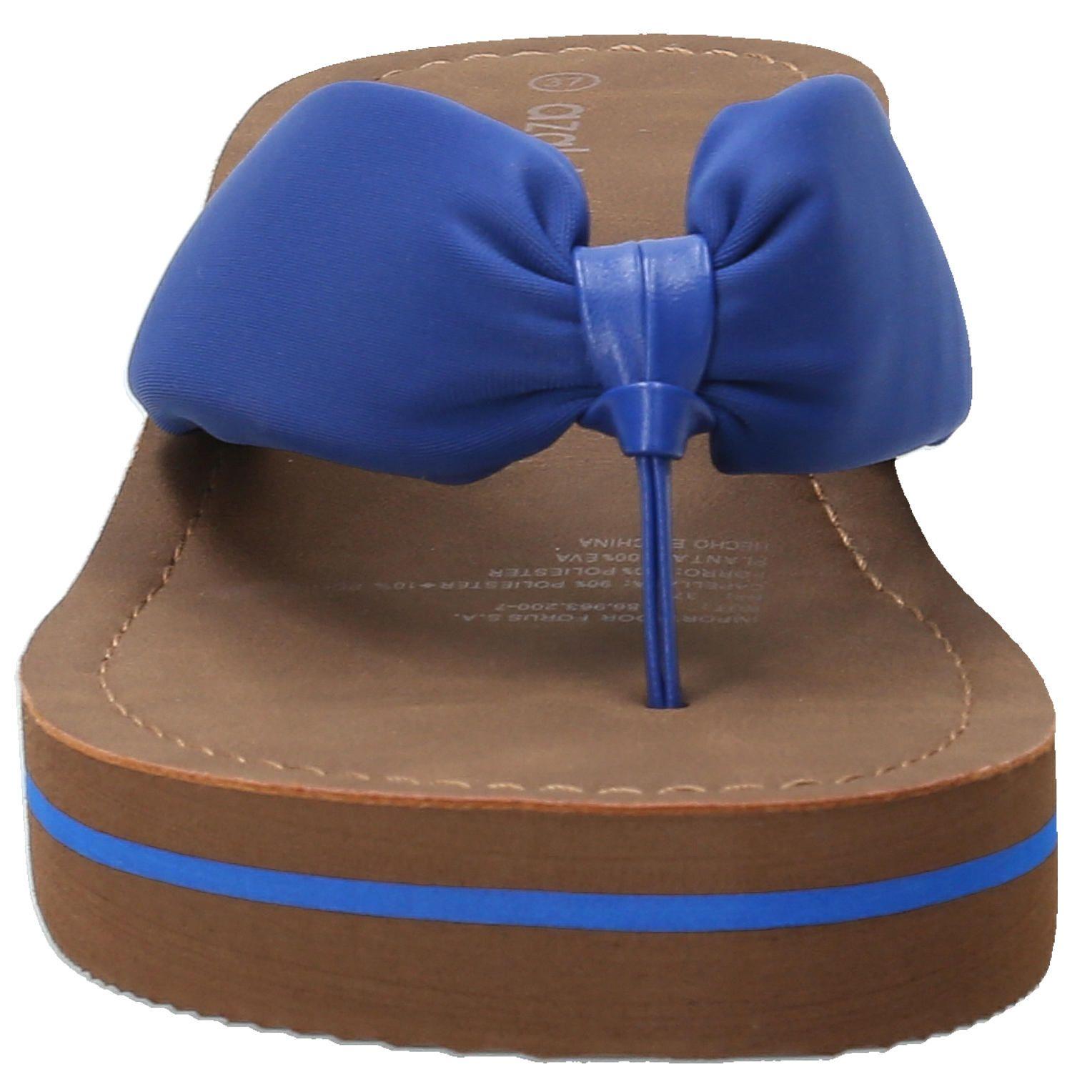 Hawaiana Rhoda Azul Mujer-3