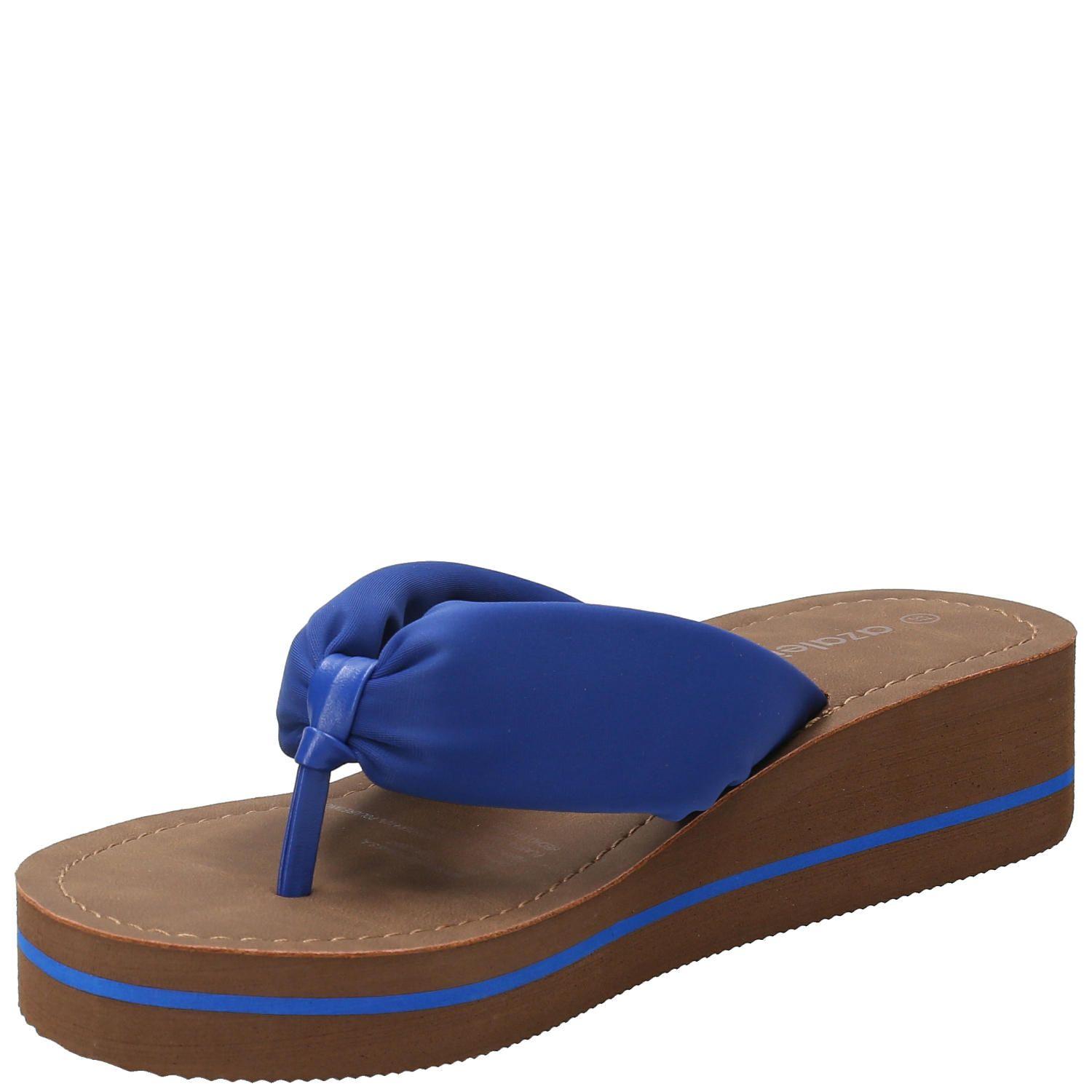 Hawaiana Rhoda Azul Mujer-4